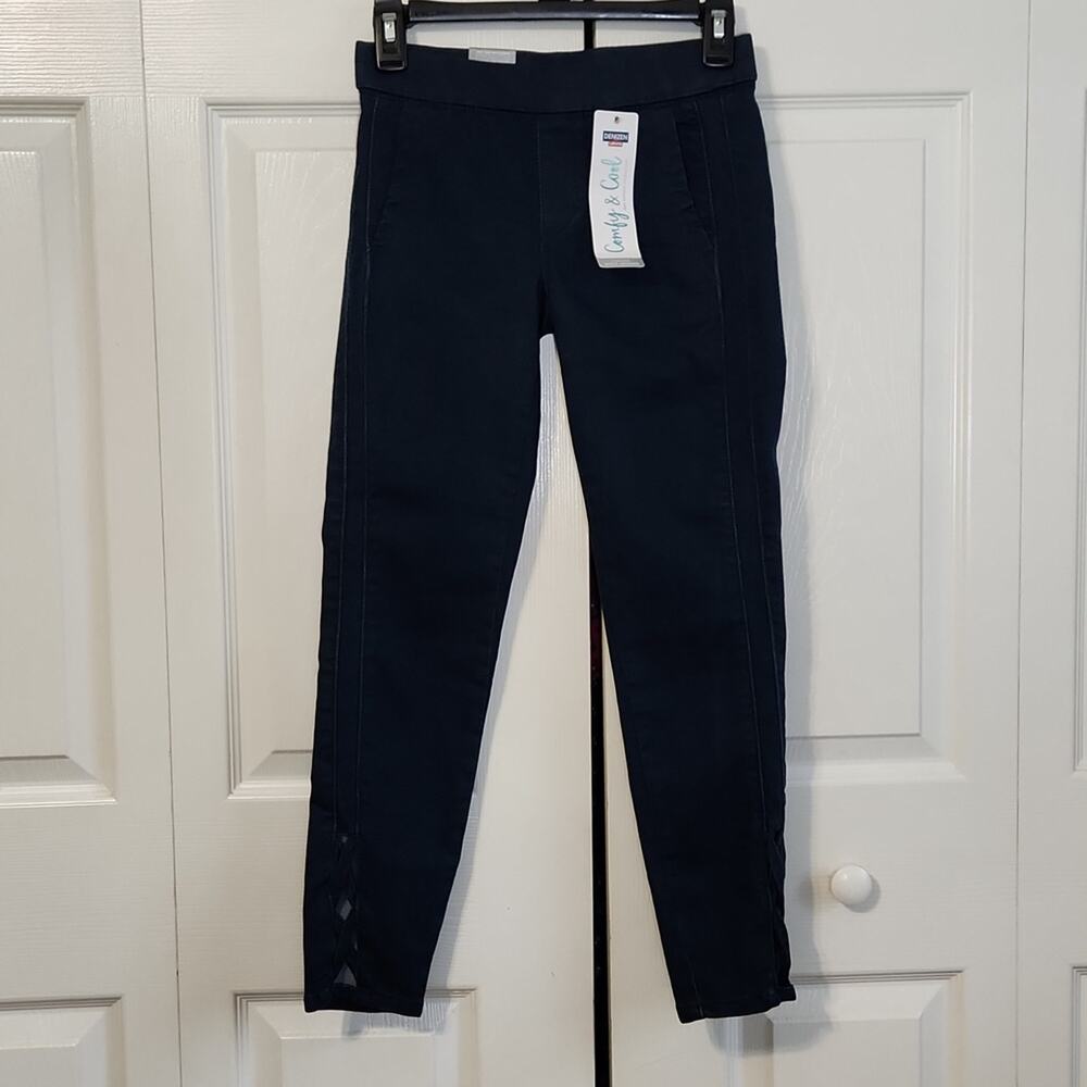 Denizen From Levi's Navy Blue Low-Rise Ankle Jegging Size XS Pull On‎ Pockets